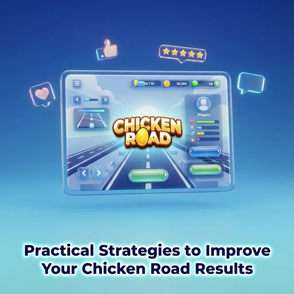 Illustrated guide listing risk management tips for Chicken Road betting strategy and bankroll control