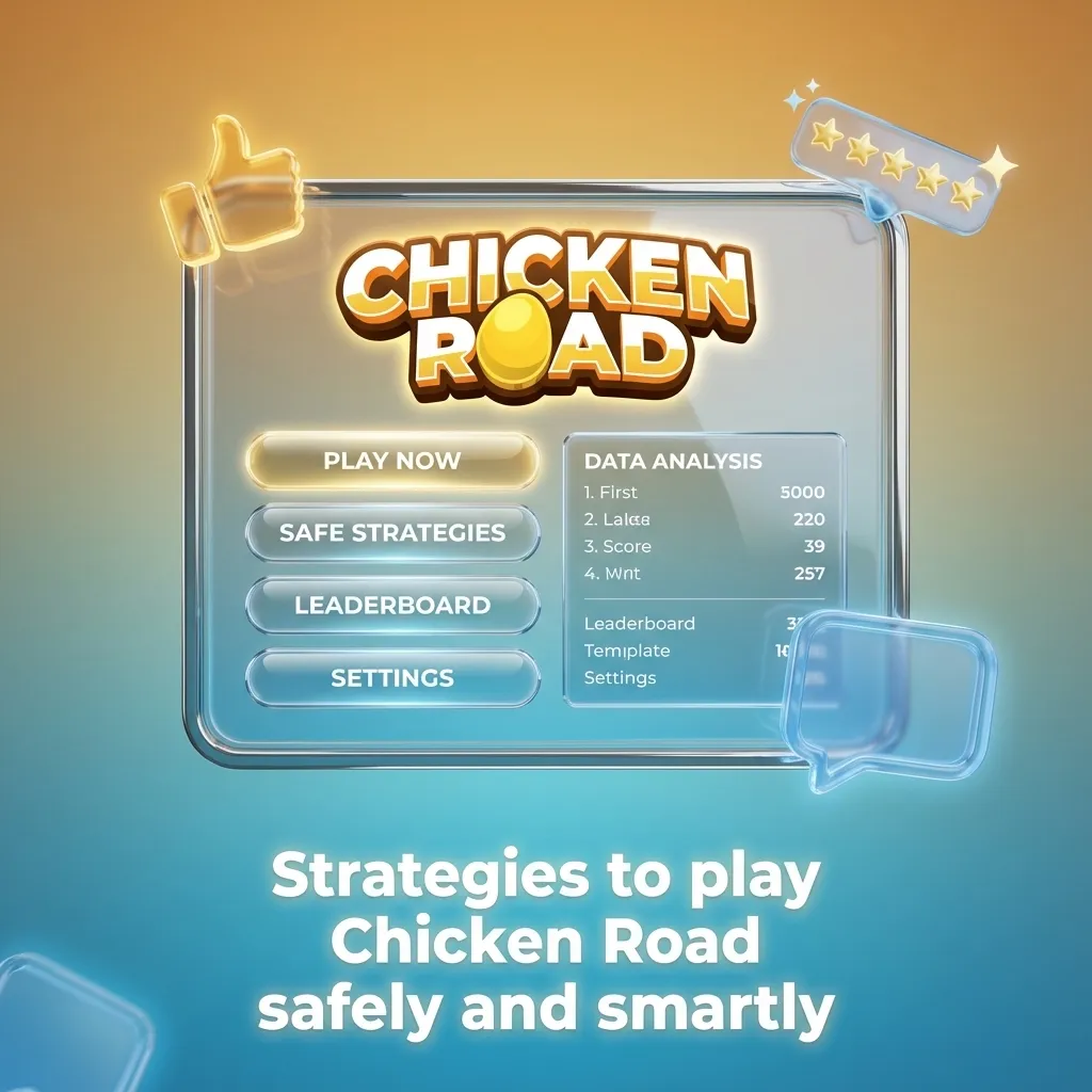 Infographic listing safe Chicken Road tips: small bets, moderate multipliers, set session bankroll, track results over time