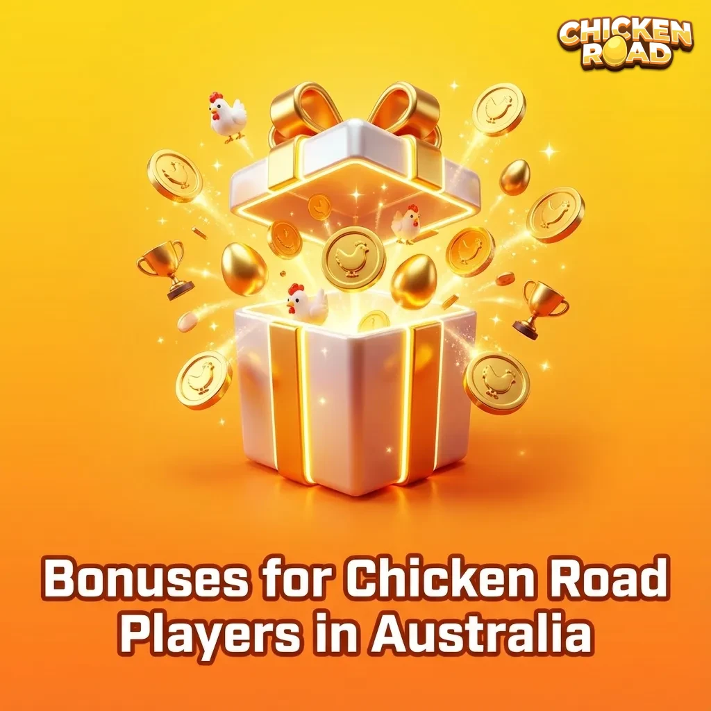 Illustration of Australian Chicken Road players enjoying casino bonuses, cashback, tournaments and loyalty rewards