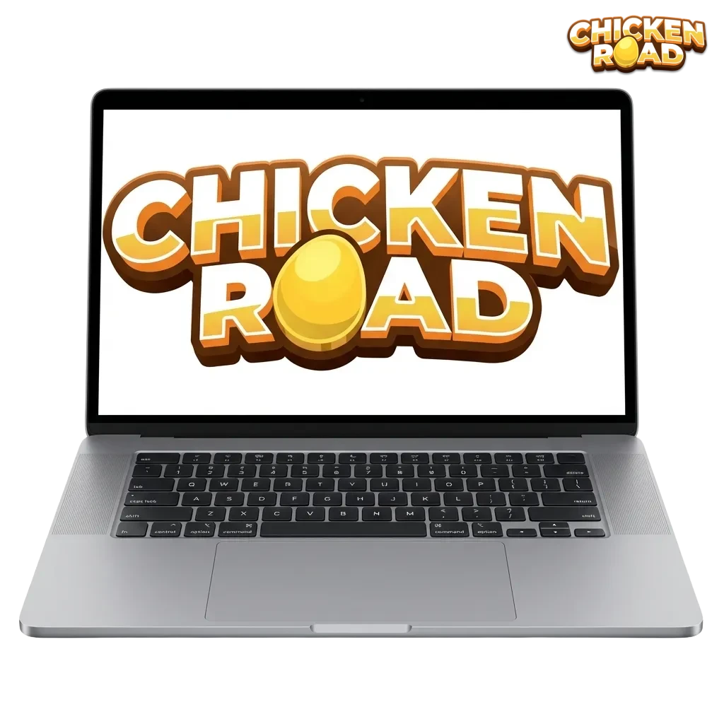 Promotional banner for Chicken Road demo pokie game, playable free in Australia with no deposit or registration