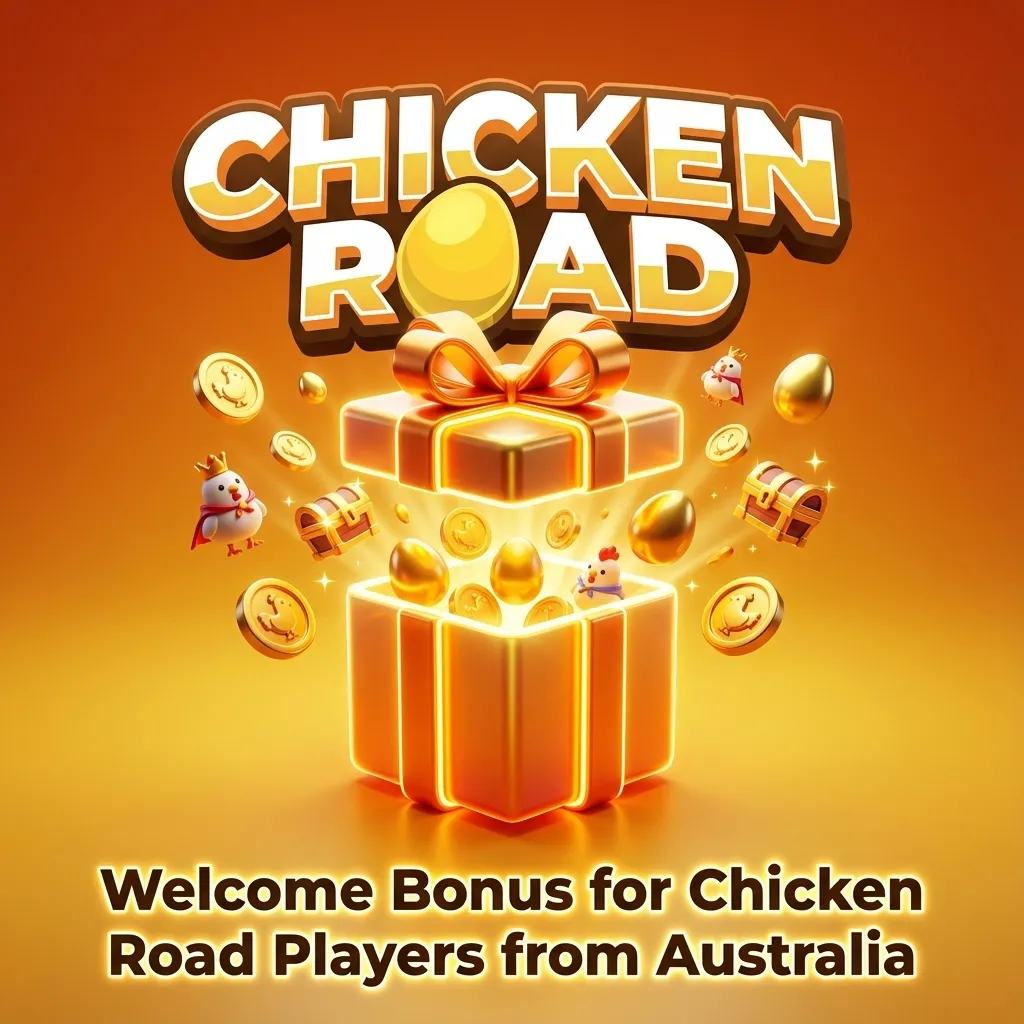 SkyCrown Casino welcome bonus screen for new Australian Chicken Road players with 100% match and free spins offer