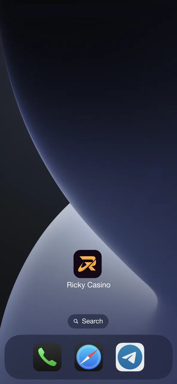 Start the Ricky Casino app, access your account and open Chicken Road.