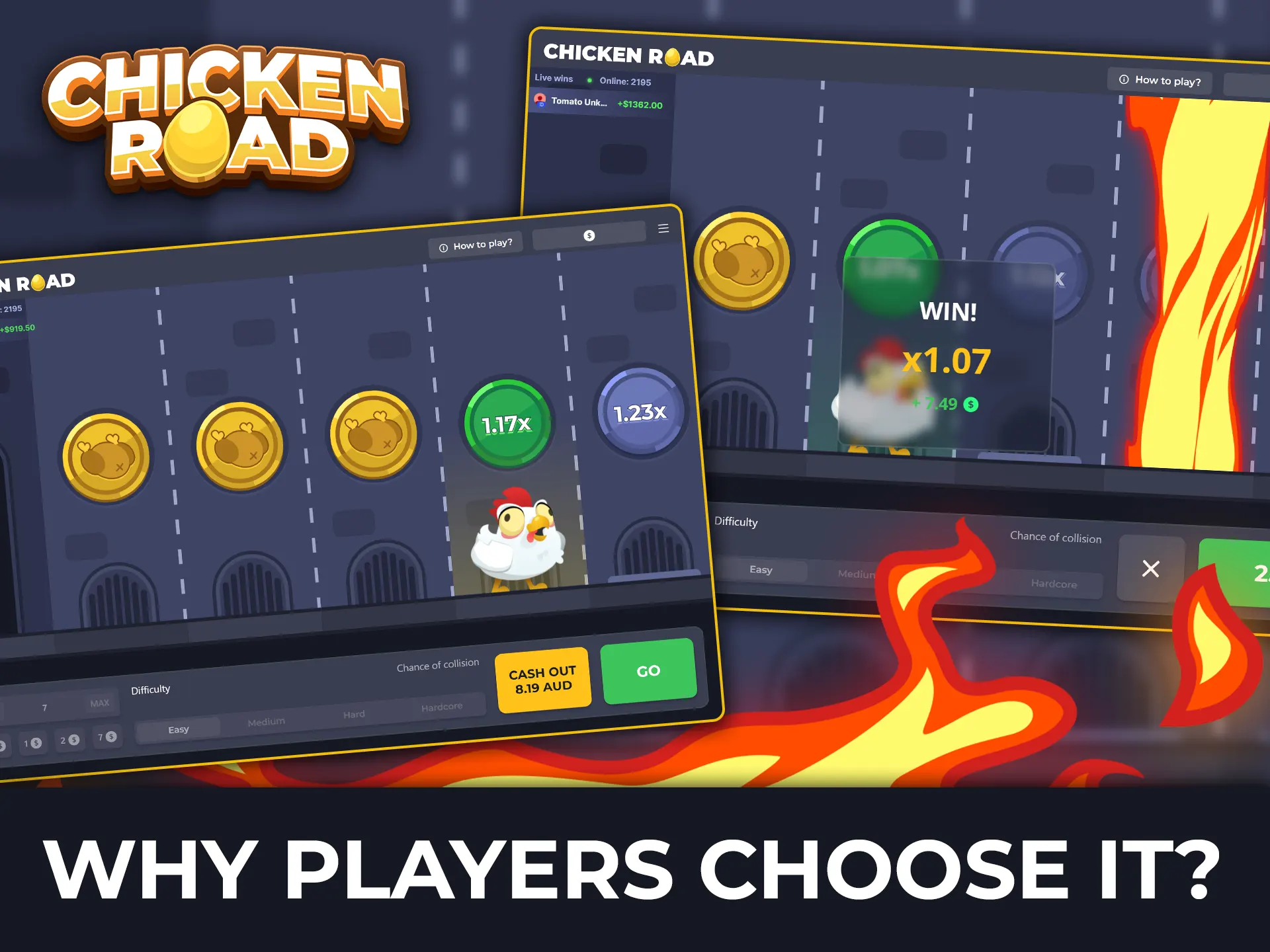 Check out why players choose Chicken Road.