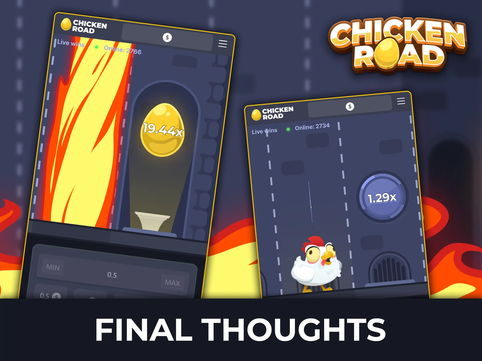 Play the demo version of Chicken Road before making your first deposit.