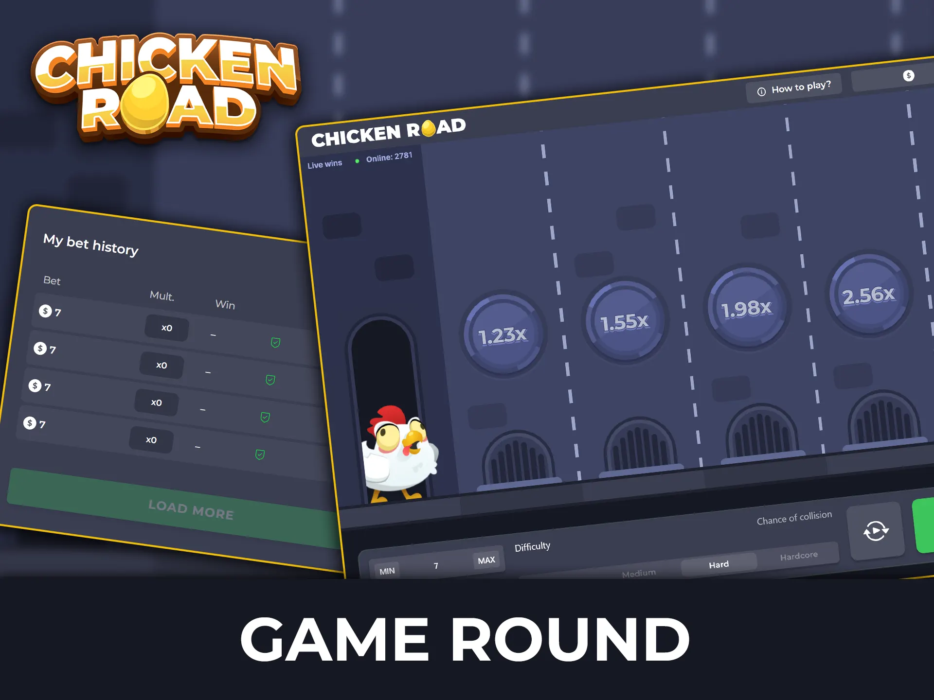 Learn how to place your first bet on Chicken Road.
