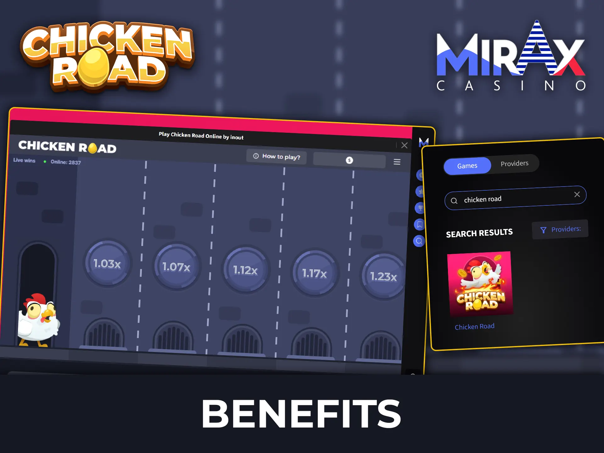 Discover the benefits of playing Chicken Road at Mirax Casino.