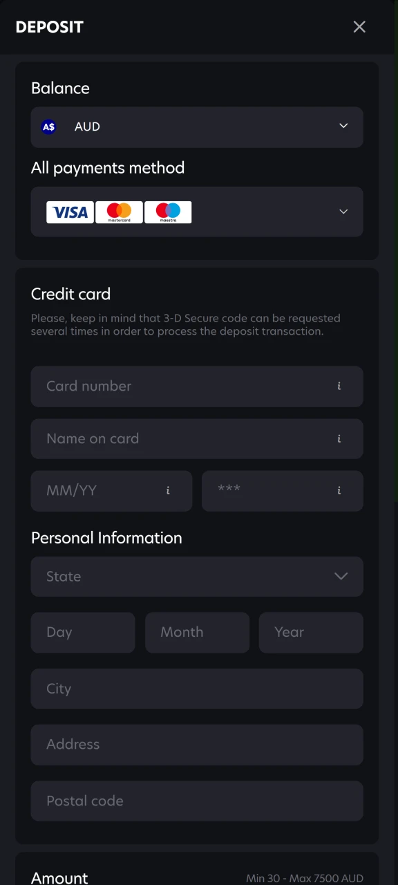 Choose your payment method at Neospin to deposit and play with your funds in Chicken Road.
